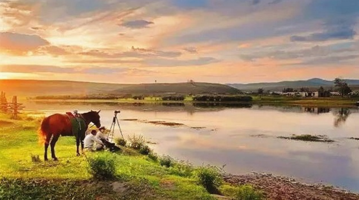荷花|无数人心仪的场景，从诗句里逃出来的景象，你感受过这样的草原吗？