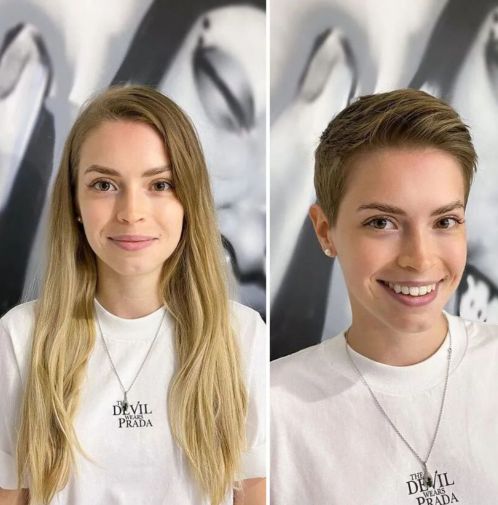 发型 我真的没整容,就是换了换发型,你要不信我带你去找Tony