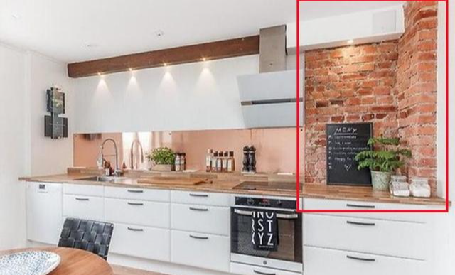原来红砖不光能用来砌房子，用在厨房还能做吧台！结实又好看