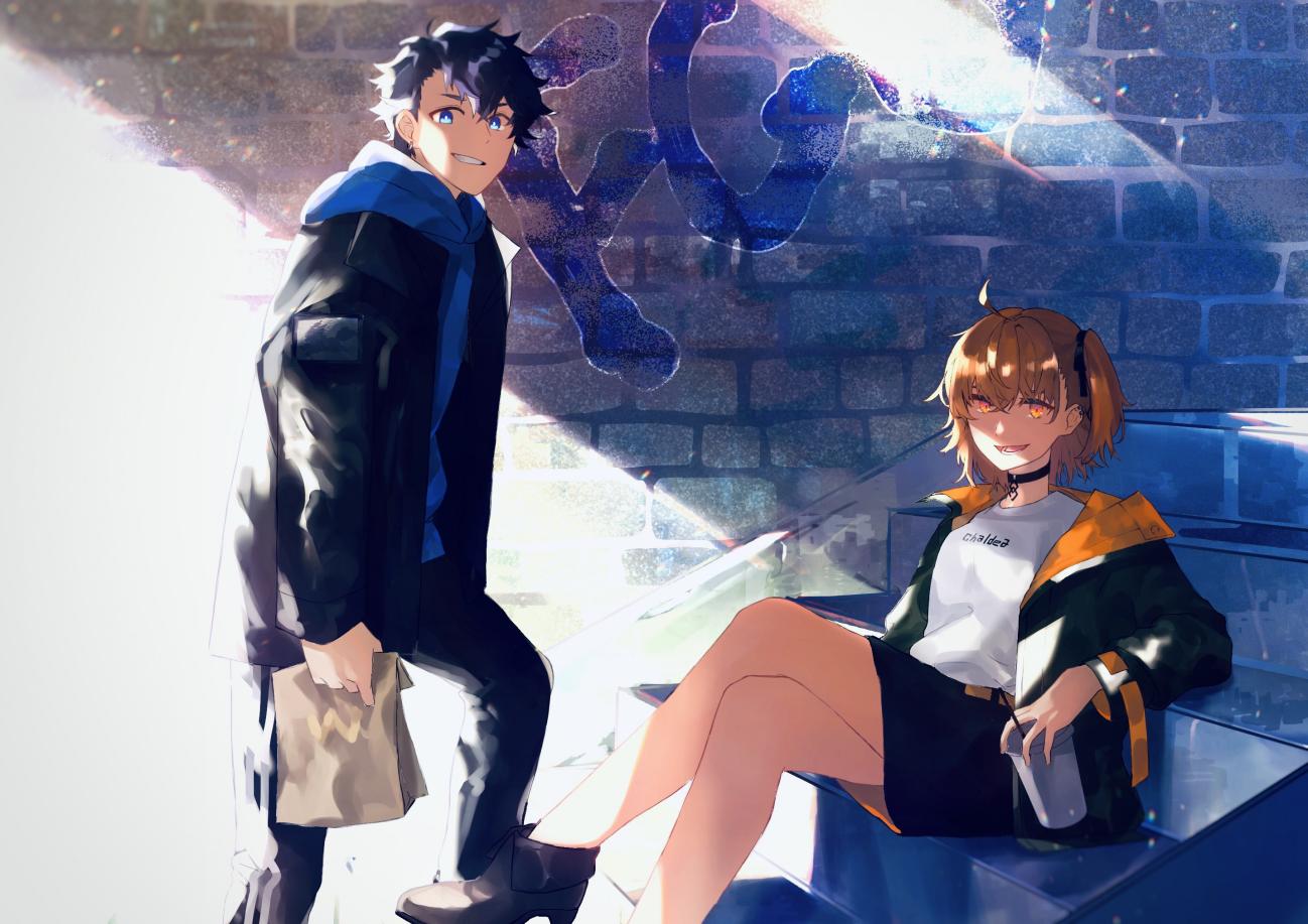 女孩|fate同人：神秘少女突然出现，藤丸立香和玛修的感情有了危机