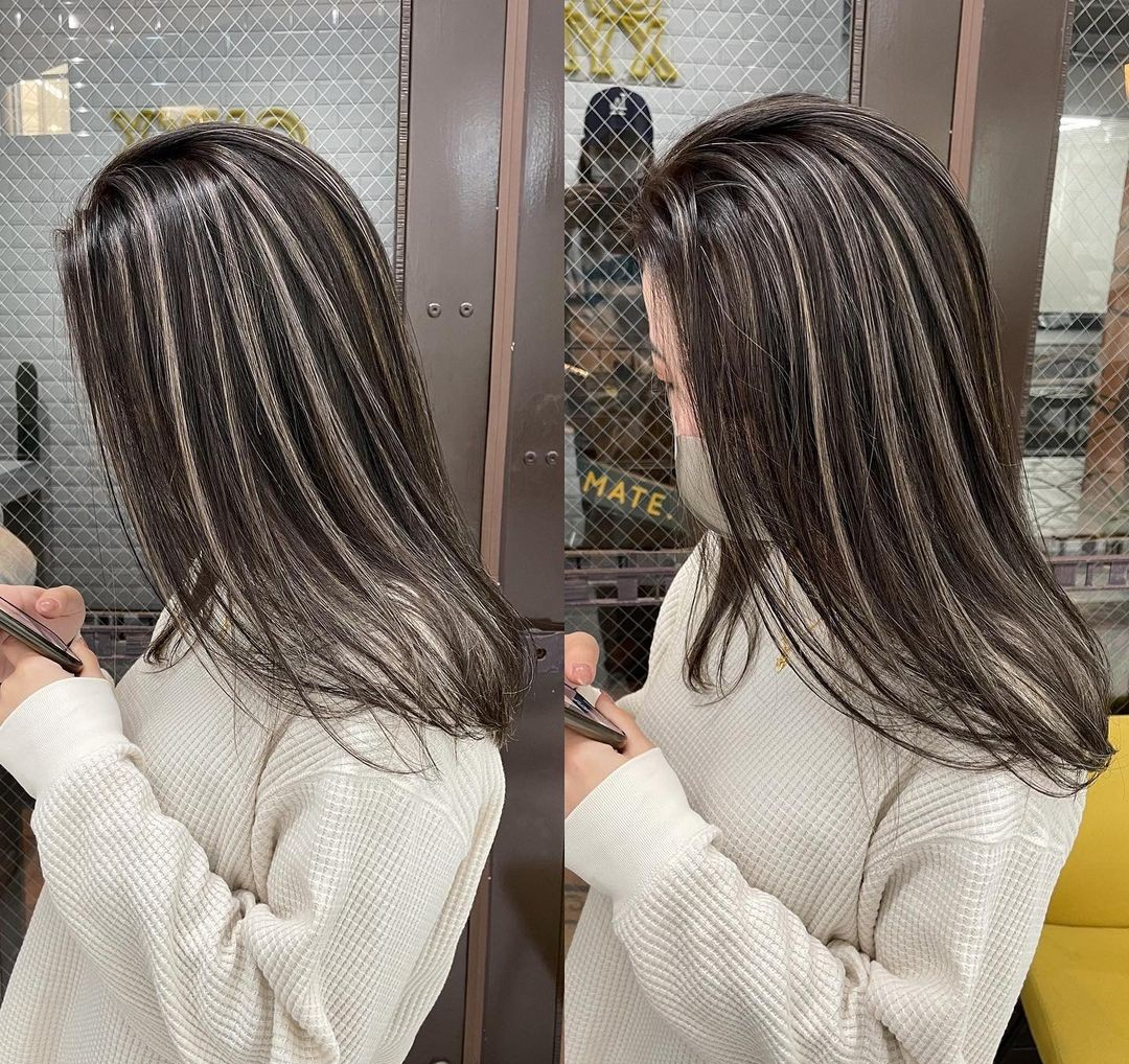 发型 烫卷染色就是不一样，换发型这样做就对了。