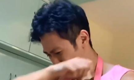 男子在家做家务却被妻子嫌弃,不料委屈到哭,老婆:小娇夫