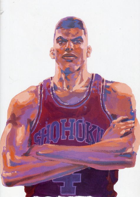 灌篮高手|灌篮高手:湘北两大王牌,离开球场一个在天上一个在地下