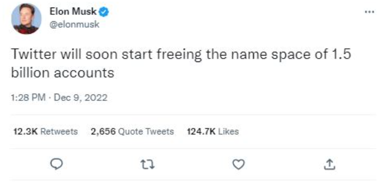 Twitter|Twitter将删除近15亿个不活跃账户