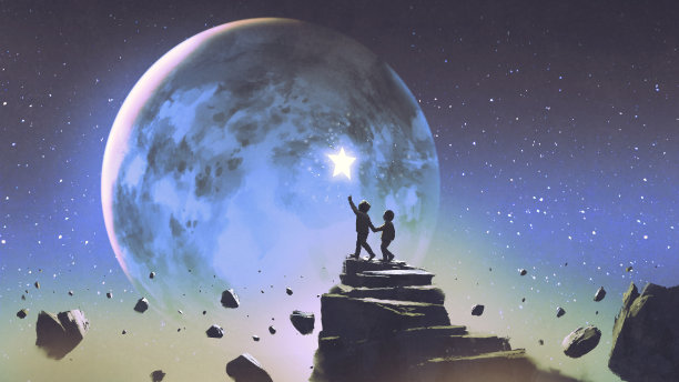 通过天空的星空照片,我们能够看到什么?