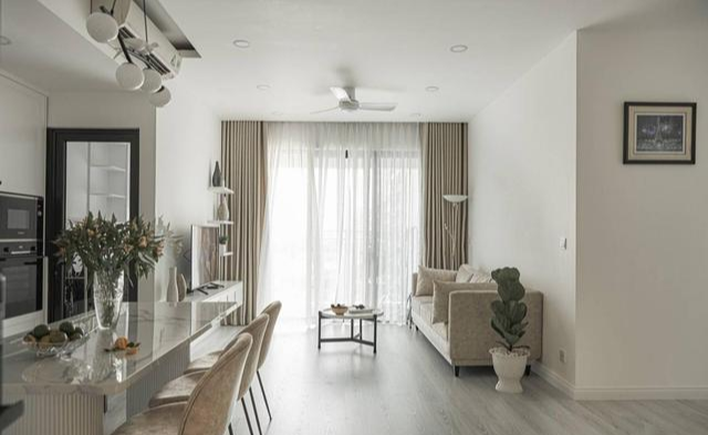 同样是60㎡，他家全屋大白墙，3人生活宽敞舒适，家务也省一半！