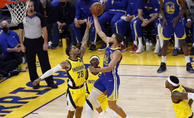 斯蒂芬·庫里|爆冷！勇士加時(shí)不敵殘陣步行者，庫里空砍39+5+8，克萊12分低迷