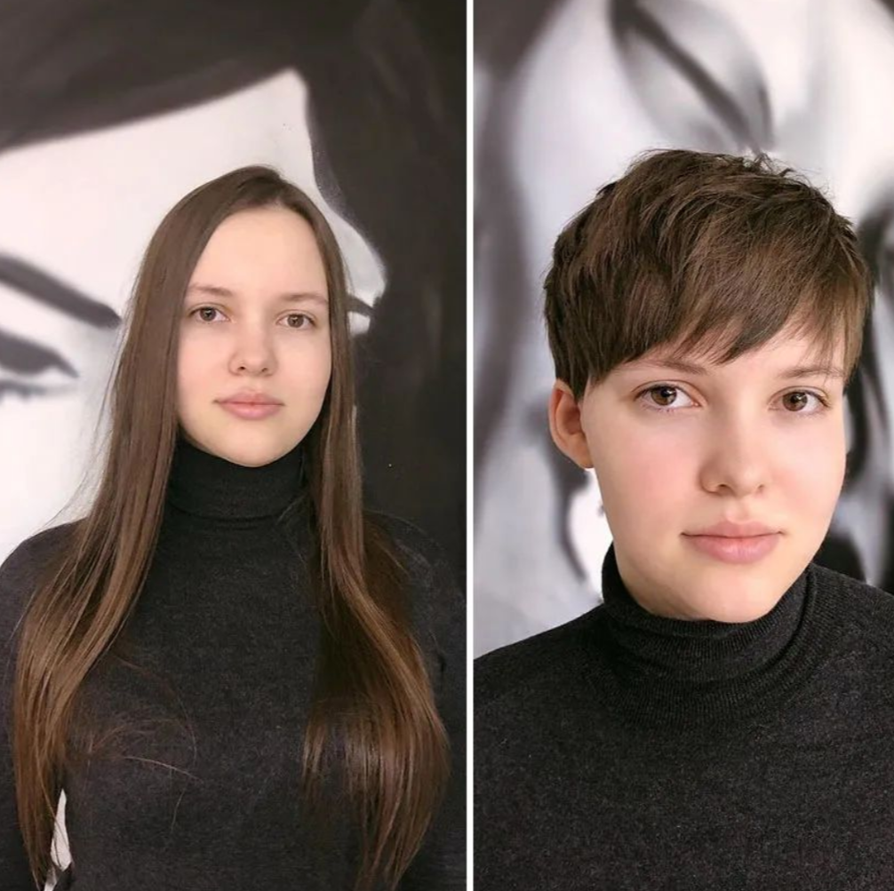 发型 我真的没整容,就是换了换发型,你要不信我带你去找Tony