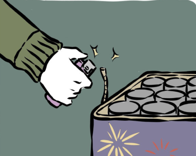 敖烈|非人哉：那晚整个城市都看到了哪吒放的烟花，敖烈看着蘑菇云陷入了沉思！