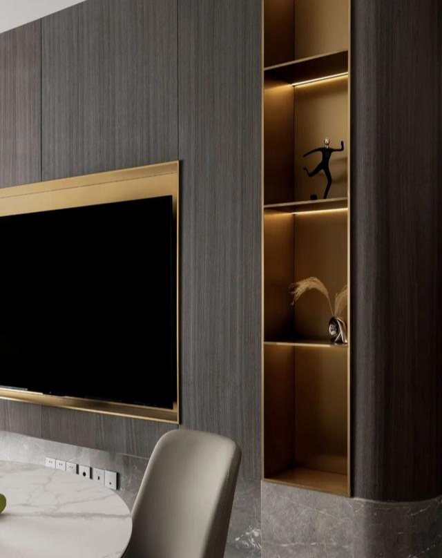 140㎡跃层，合肥这一户人家装修，因旋转楼梯火了，足够气派！