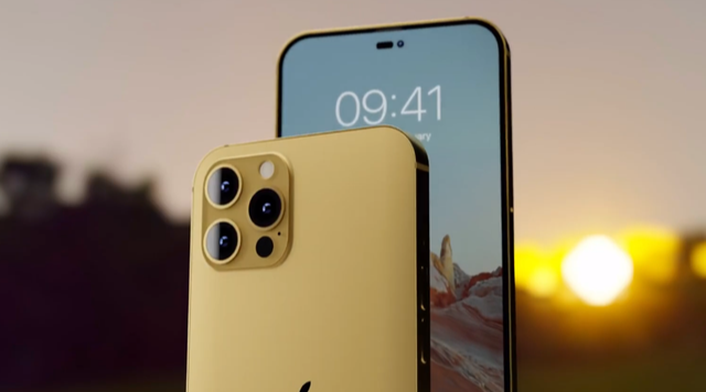 iPhone|iPhone14 Pro Max土豪金曝光，A16芯片性能提升40%