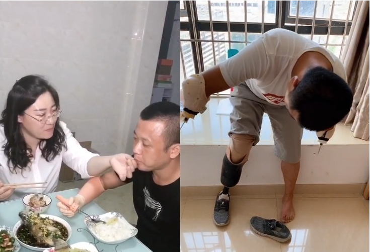 丈夫意外重度残疾后一个月内闹15次离婚,妻子拒绝:死也不丢下你