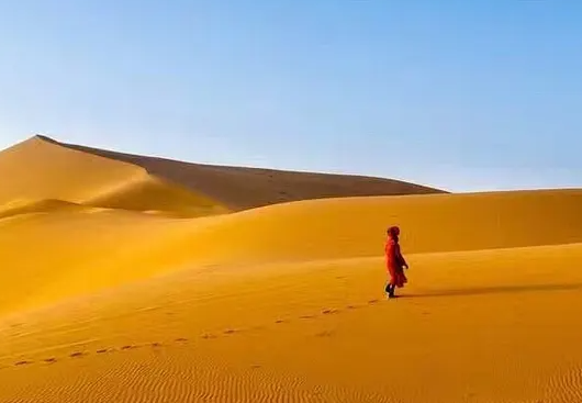 广袤的撒哈拉沙漠,神秘的撒哈拉之眼,让你领略这世界的时光流转沧海桑田