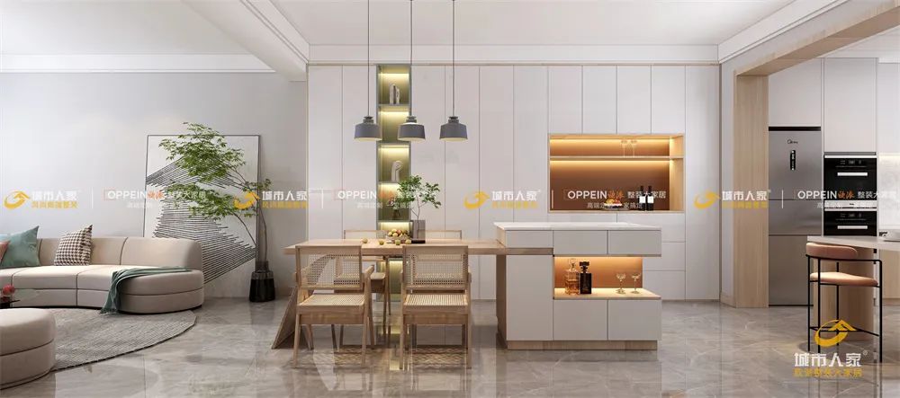 学学，这样的餐边柜设计，收纳颜值都到位！