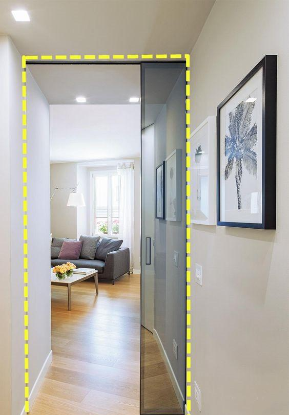 但凡我早点知道这种隔断方式,家里玻璃拉门就隐藏了!好用颜值高