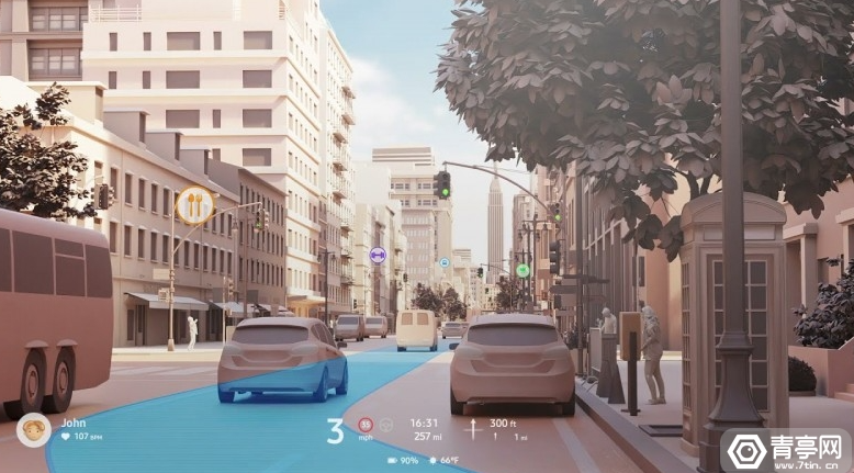 AR|CES 2022：三星展示車載語音助手與AR HUD融合概念