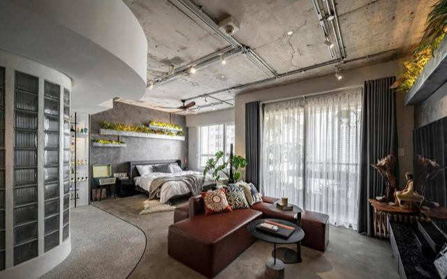 花15万将82㎡装成工业风，结果却被父母吐槽：这和毛坯房有啥两样