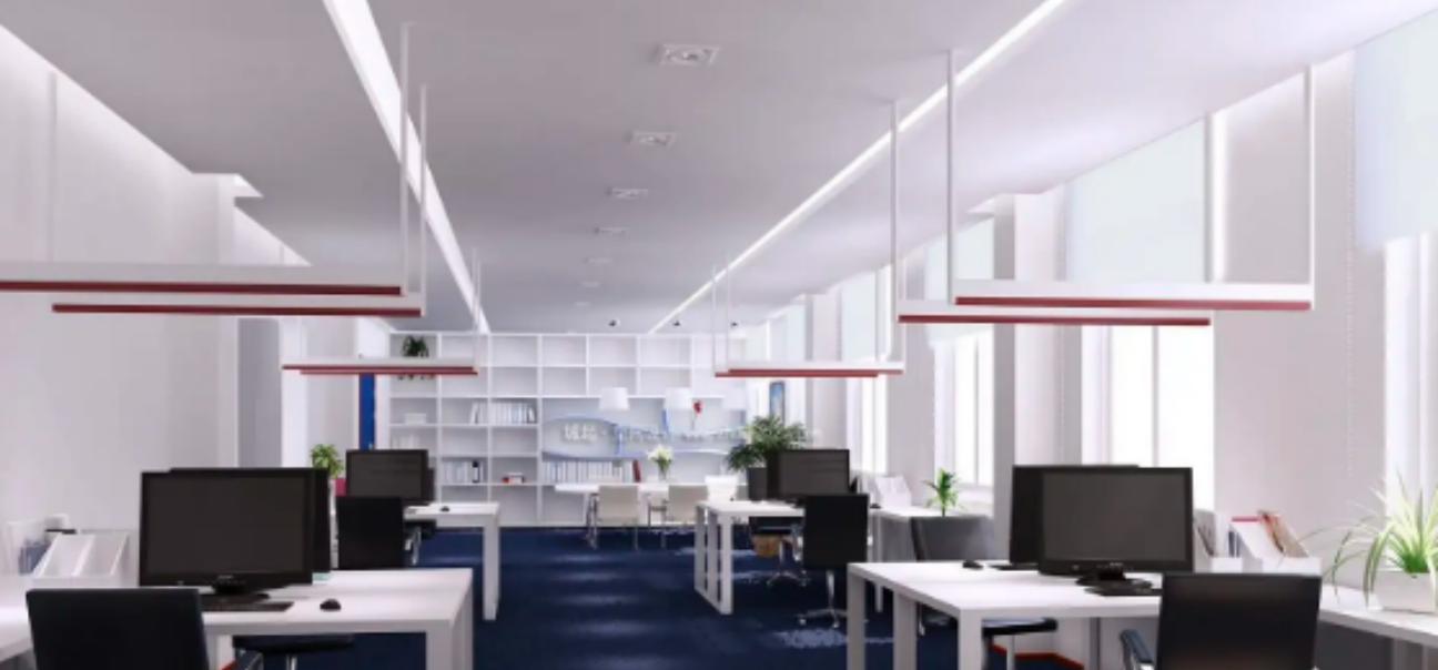 办公室|办公室装修,石膏板做造型搭配装饰画一样高端大气,石膏板怎么在办公室装修中应用呢?