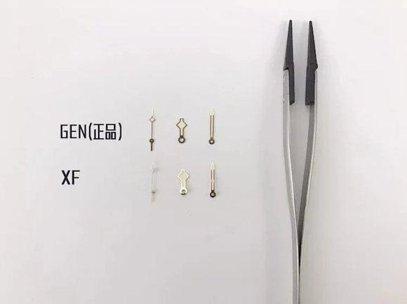 XF厂帝舵蓝铜花正品细节对比评测