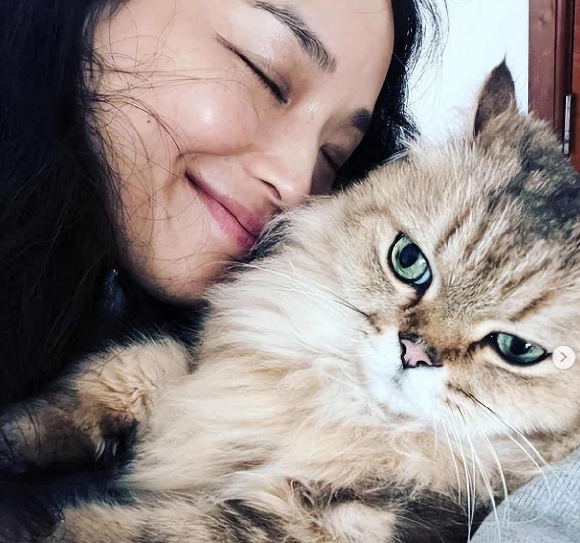 舒淇|舒淇与杨颖合照,哪个更美?舒淇,快50岁的人了,一点也不显老