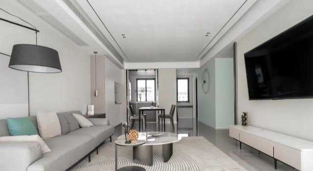 140㎡住宅,不浪费1㎡,客厅隔出间卧室,三世同堂住着刚好!