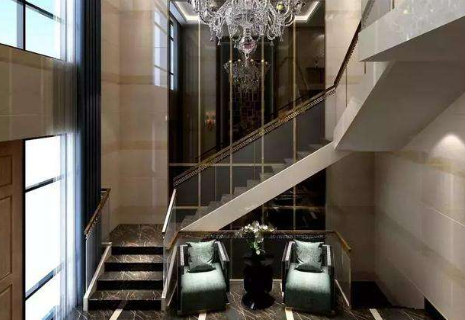 顶层双层新房,装修大气上档次,大理石装修奢华