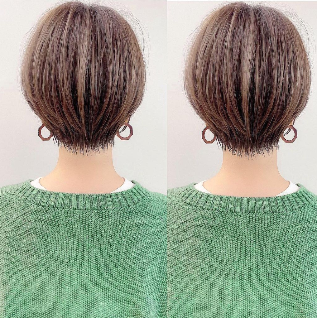 运动减肥 这才叫短发，时尚利落很完美，你剪对了吗