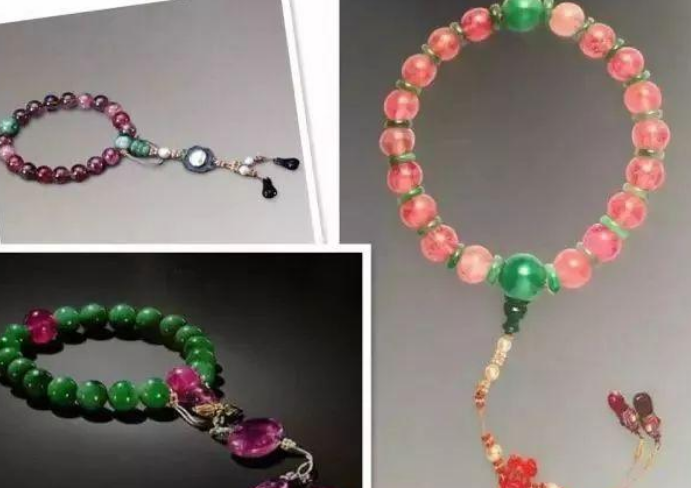 翡翠|翡翠珠链更为难得,每一串都是不可多得的极品,寓意也比较好