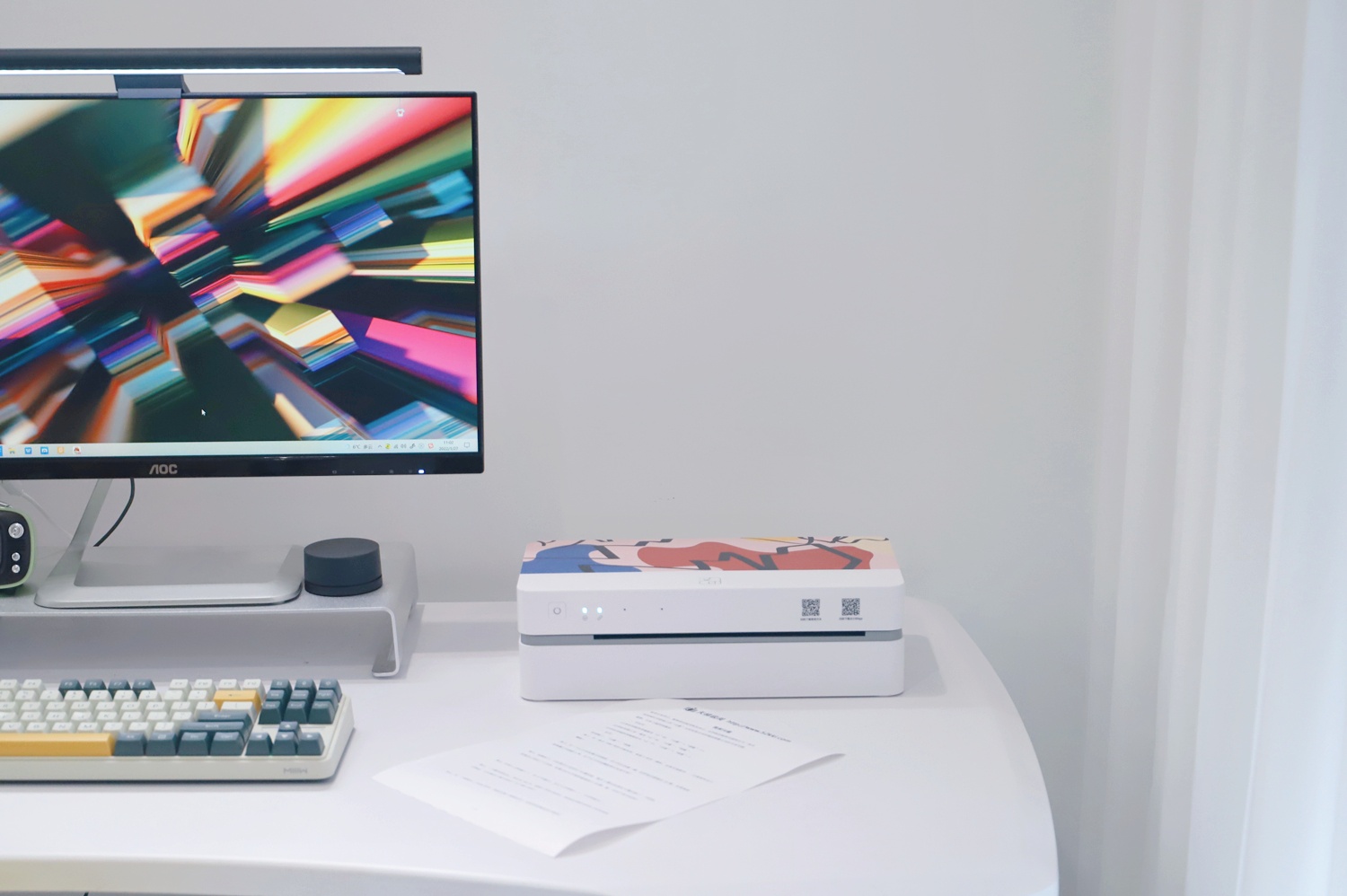 苹果|小巧无墨,支持远程无线智慧打印、中小学生必备—汉印作业打印机