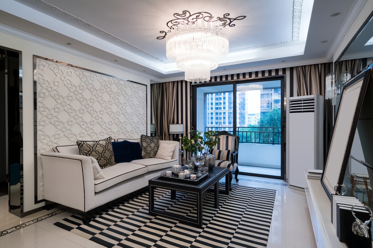 你家客厅还沙发+茶几?早out啦,现在流行这样装,好看又高级