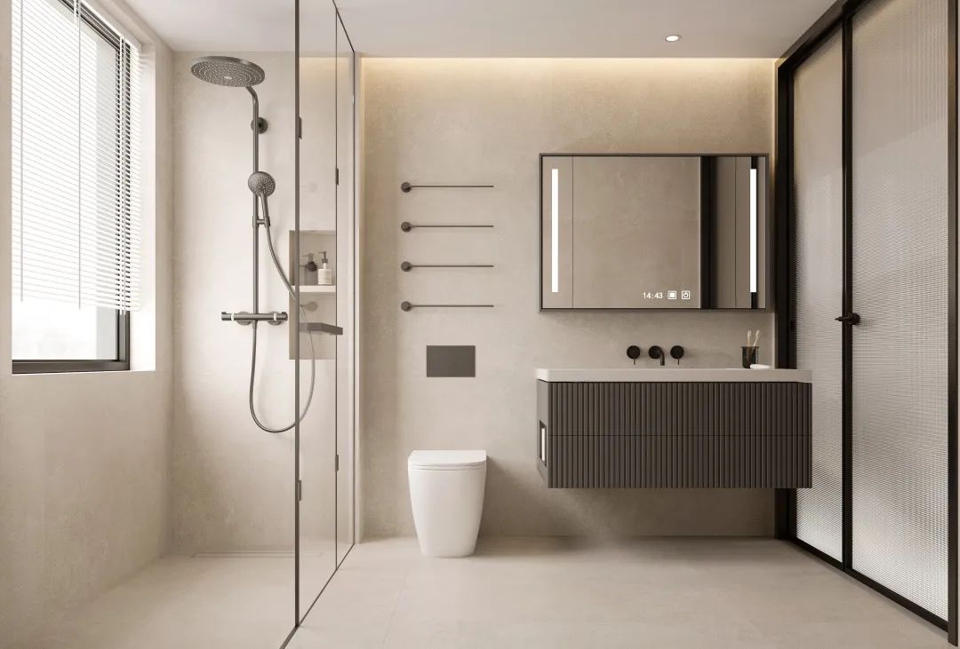 装修案例 | 108㎡极简风,褪去繁琐回归本真, 居家办公两不误