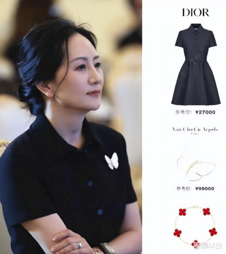 孟晚舟|99000元的胸针，孟晚舟戴着合适吗？