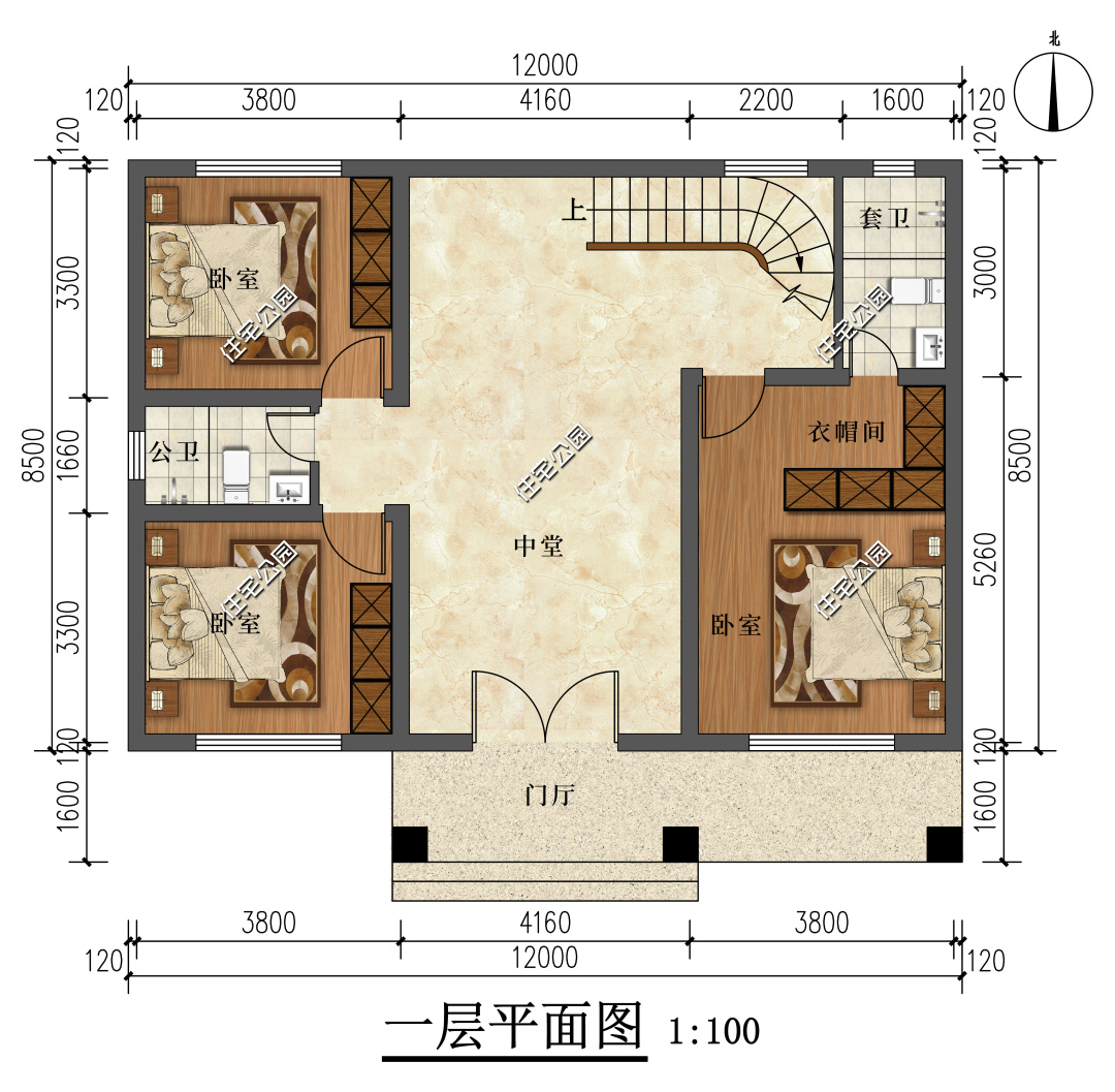 卫生间|推荐10套卫生间合理搭配的住宅，每层至少两个卫生间，方便实用