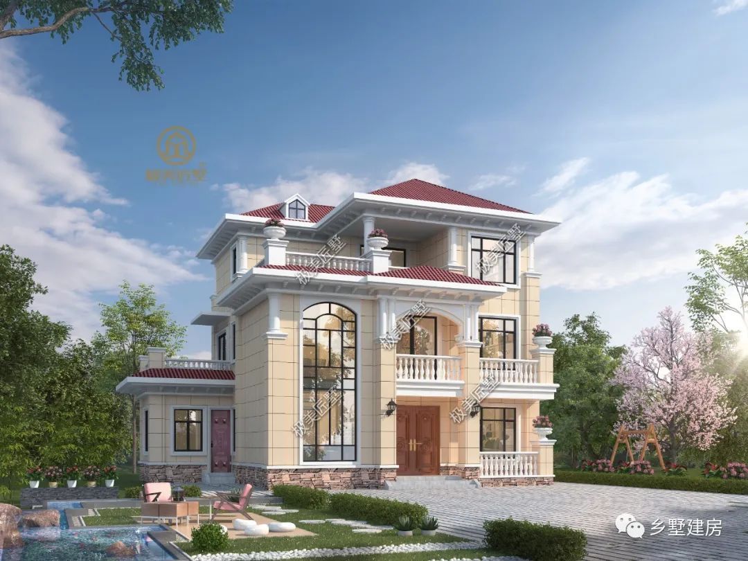 农村三层欧式小洋楼，厨房外置偏房内，喜欢就别错过