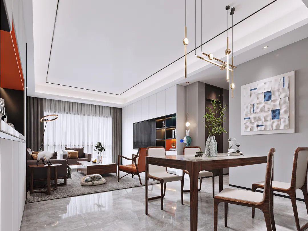 菡萏怡景装饰 | 平淡轻柔现代,伴着这份质朴舒爽,将美好拥入怀中。