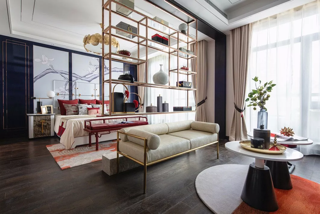 隔断不一定要做墙，这样设计好看到逆天！