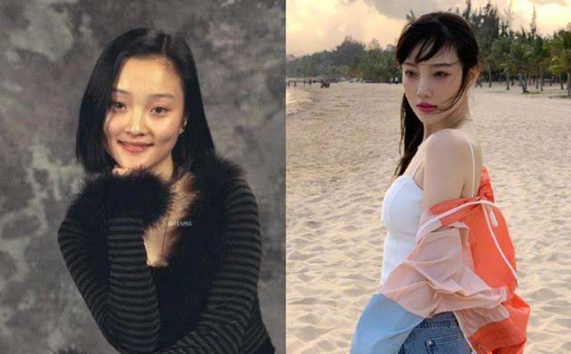 杨幂|从“大饼脸变成小V脸”的9位明星，杨幂说整了牙，金晨死鸭子嘴硬