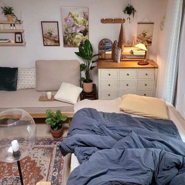 参观完她家，整个人都被治愈了！85㎡，全屋绿植环绕，超有品味！