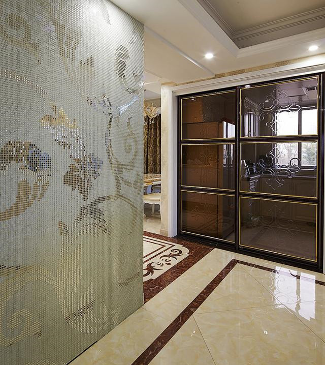 晒晒我家130平新房,装修花费50万,书房门估计你都没见过!