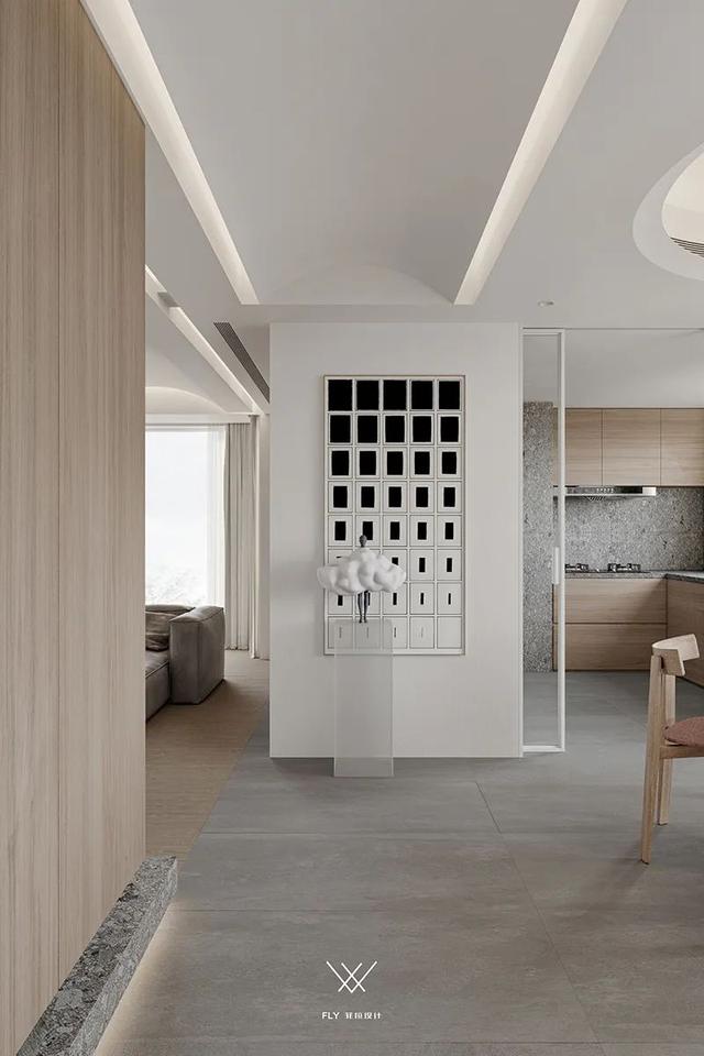 220㎡简约日式风,朴素的原木与灰色,满屋返璞归真的气质