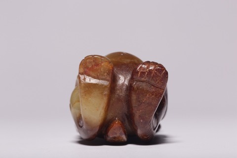 |战汉，和田玉英雄斗志把件