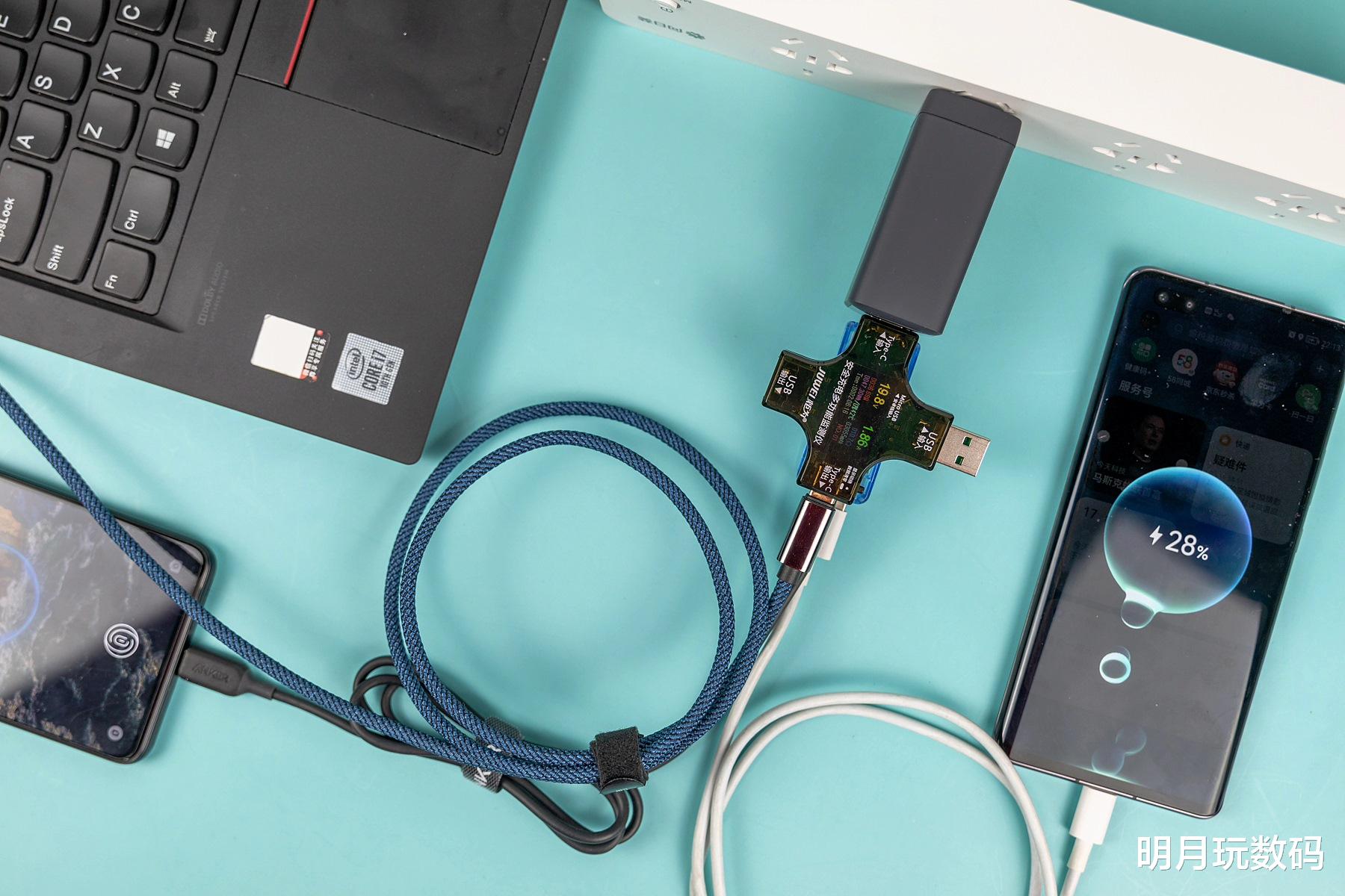 小米科技|以一抵三,Anker安克65W氮化镓三口超能充,轻量便携更方便