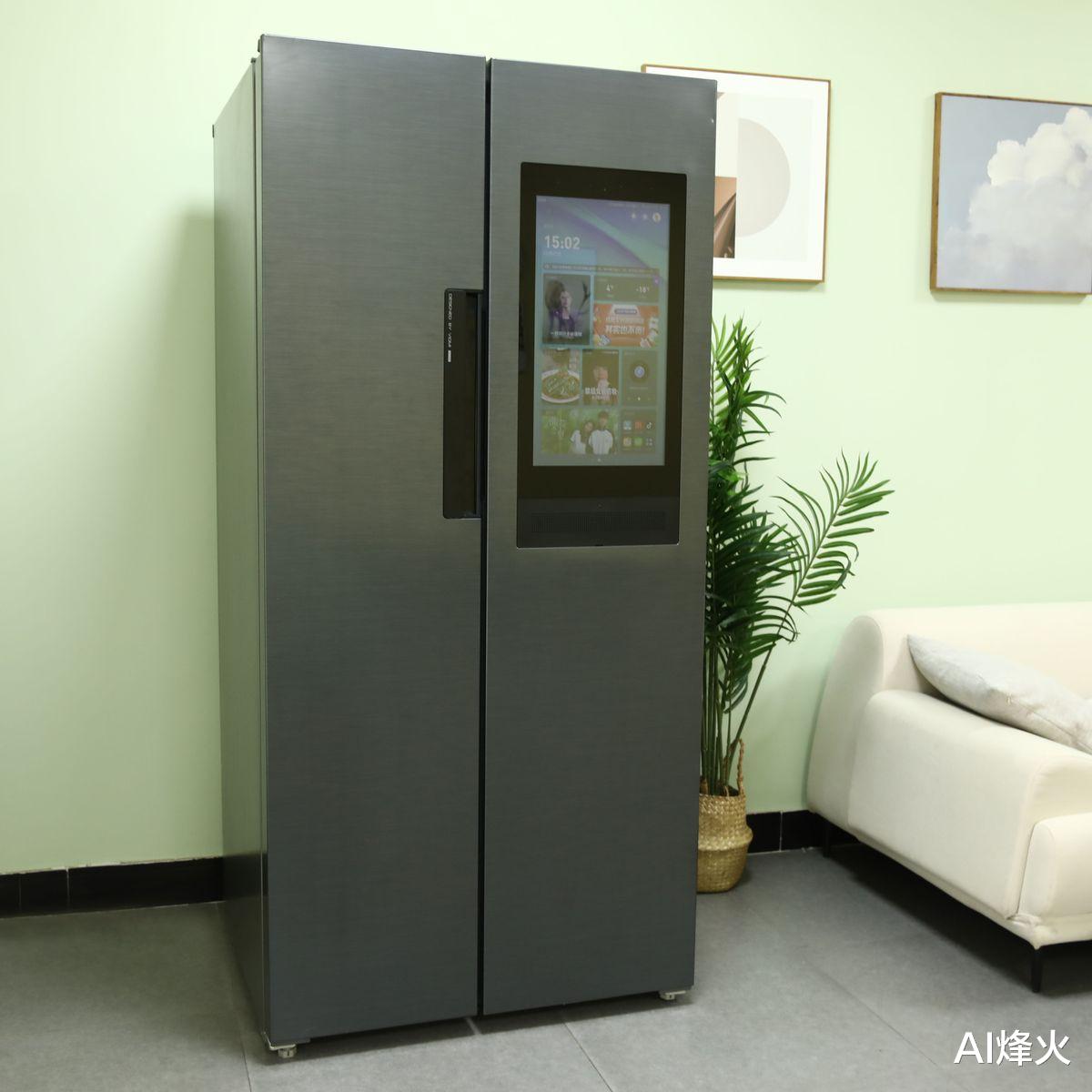 机器人|年货节晒单:云米525升对开门大屏智能冰箱带来厨房新体验