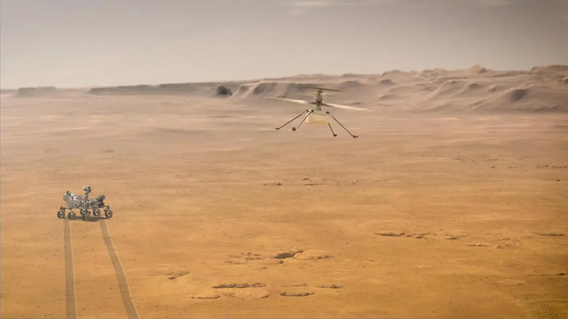 NASA的火星直升机不对劲,专家吓坏了,给中国火星车提了个醒