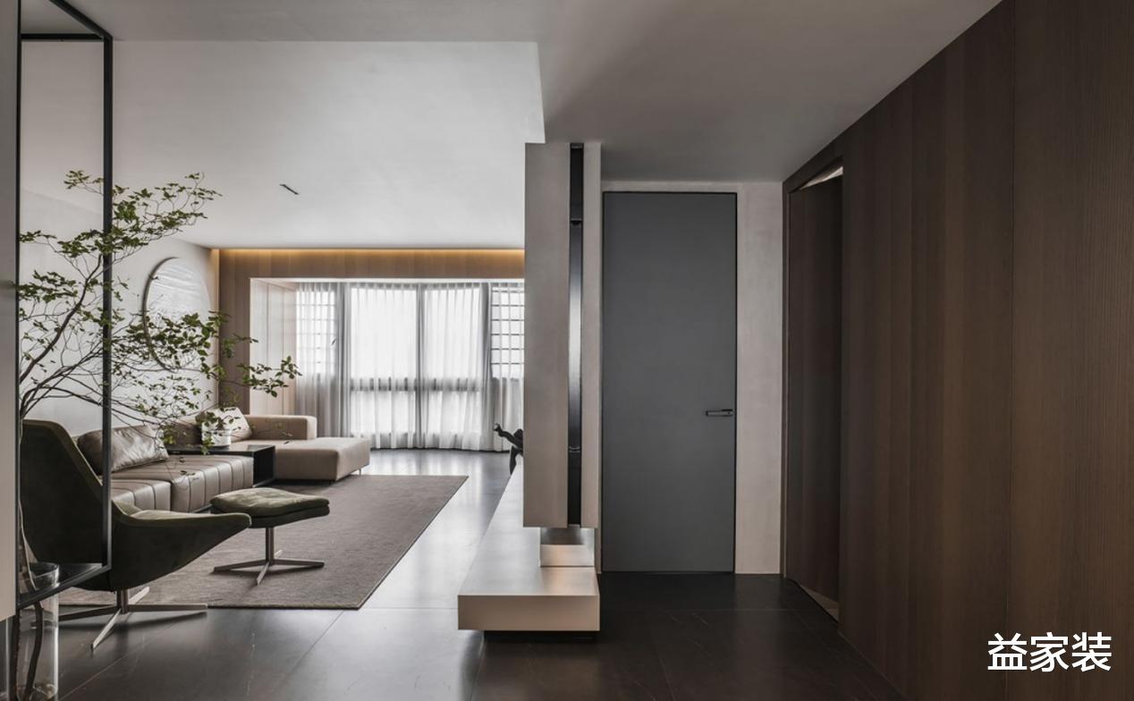 用灰色打造极简家居环境,优雅和时尚并存,细腻和粗狂共生