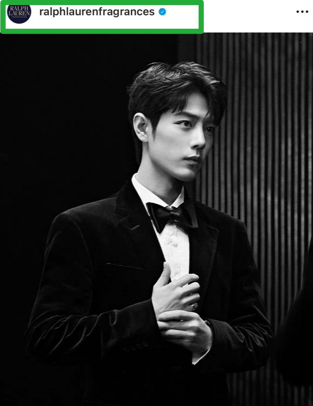 肖战|肖战遭国际大牌翻牌子：ins发海报不配文字！