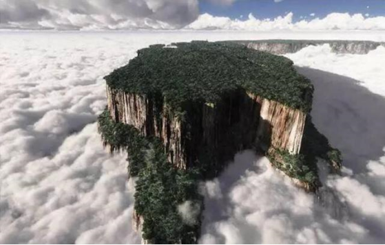 马山|云中仙境：《失落的世界》原型，山顶竟是一片平地，布满水晶