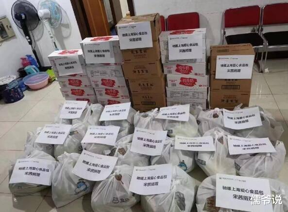 宋茜|宋茜捐赠物资驰援上海,看到她捐赠的对象,不得不赞其有心