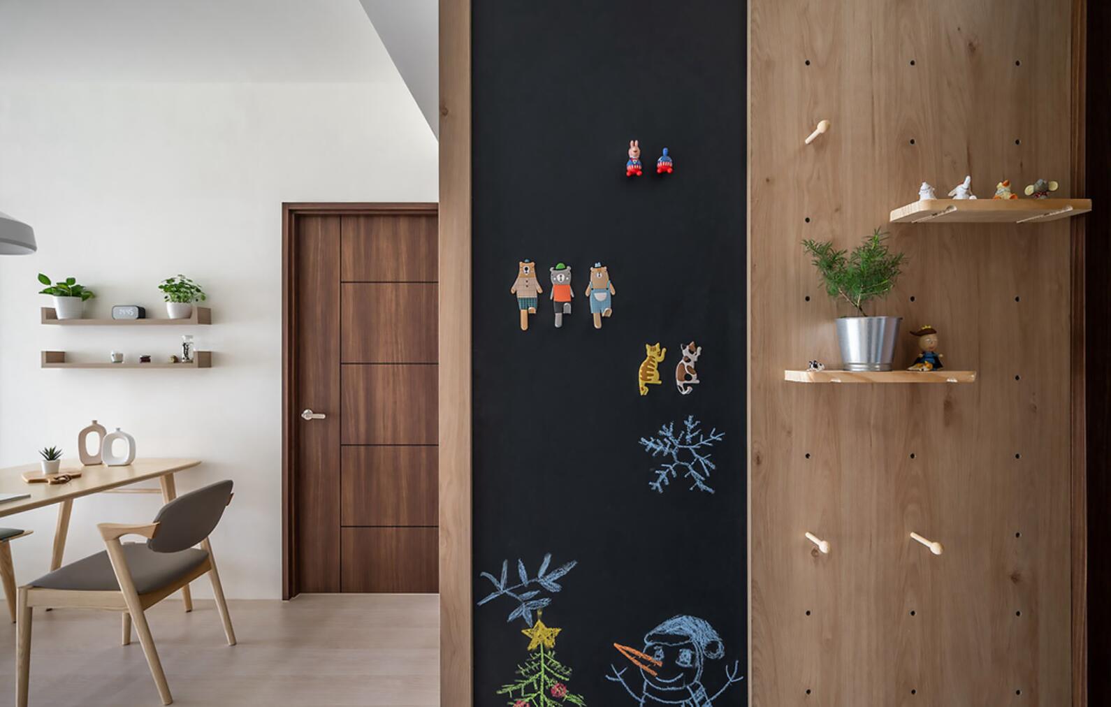 难怪原木风会这么火，她106㎡家，清爽干净，住多久都不会腻