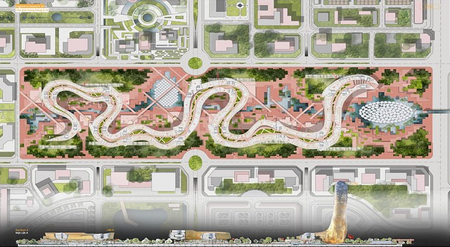 河内|越南拟建世界上最长的建筑，河内‘龙塔’方案公布